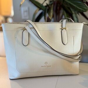 Nanette Lepore Cream Tote Bag